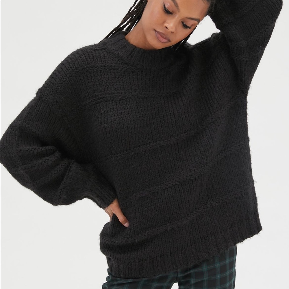 Urban Outfitters Blythe Striped Pullover Sweater